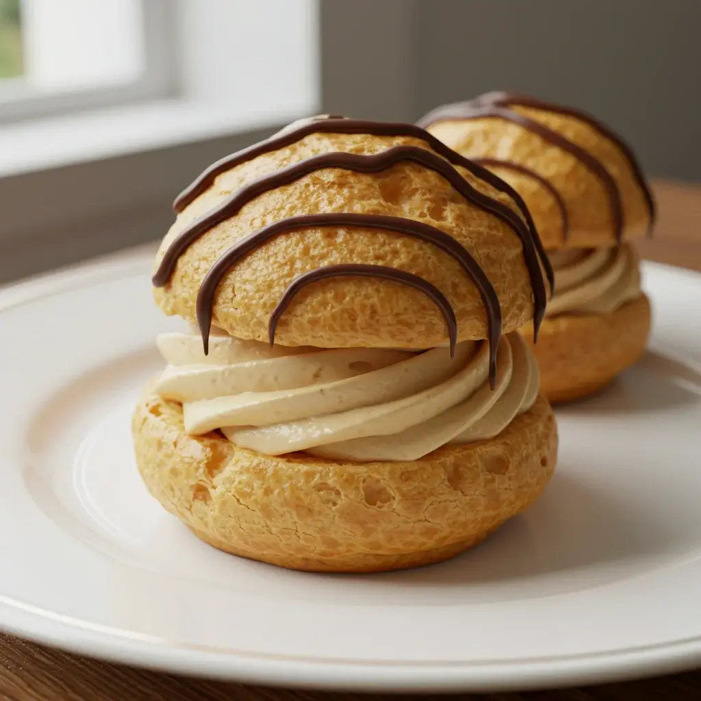 hazelnut profiterole