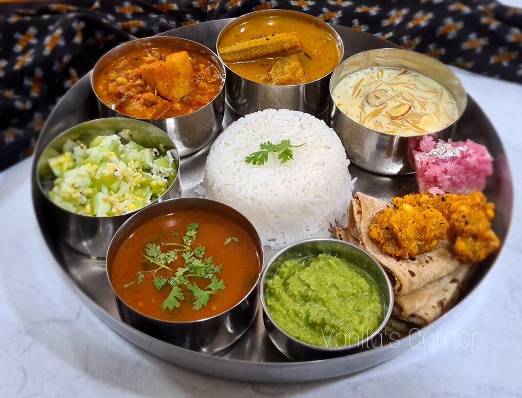 Vegetarian thali