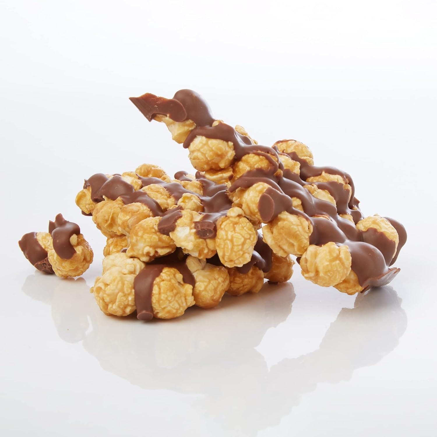 Milk chocolate popcorn