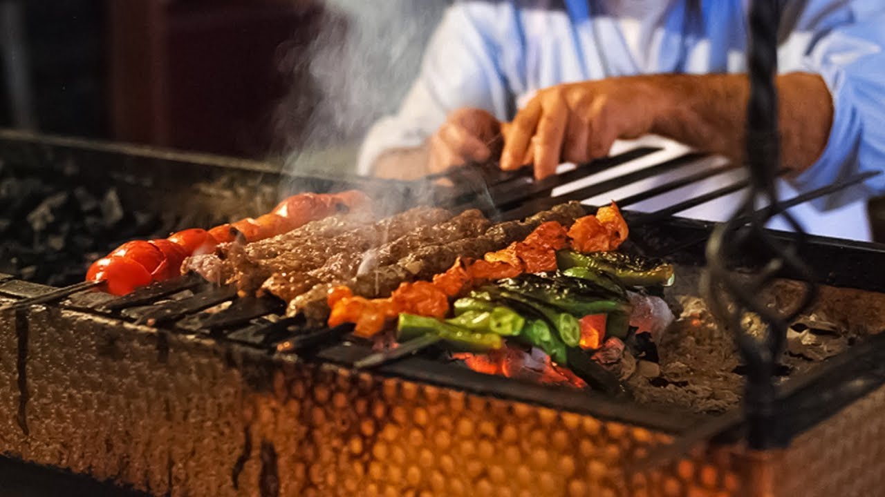 Adana kebabs