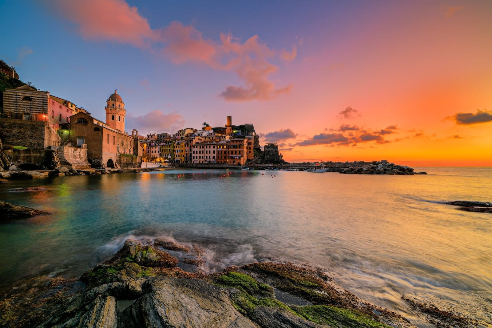 Cinque Terre sunset