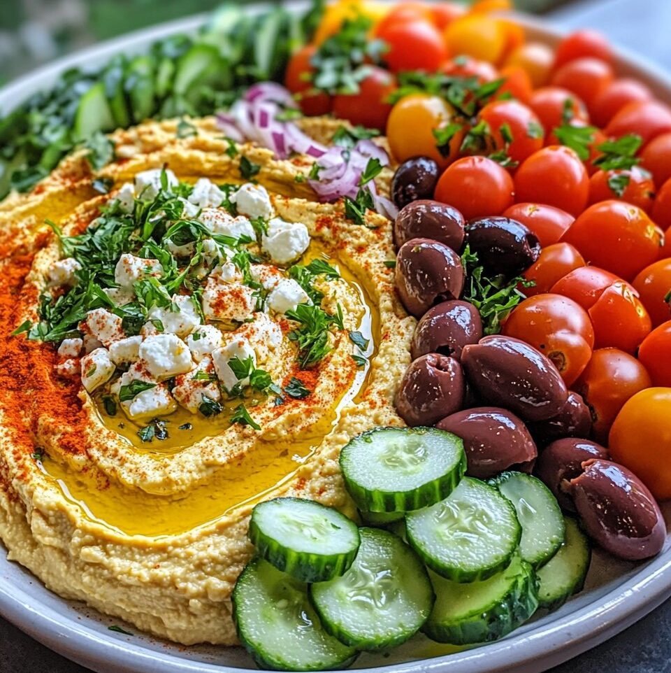 hummus platter